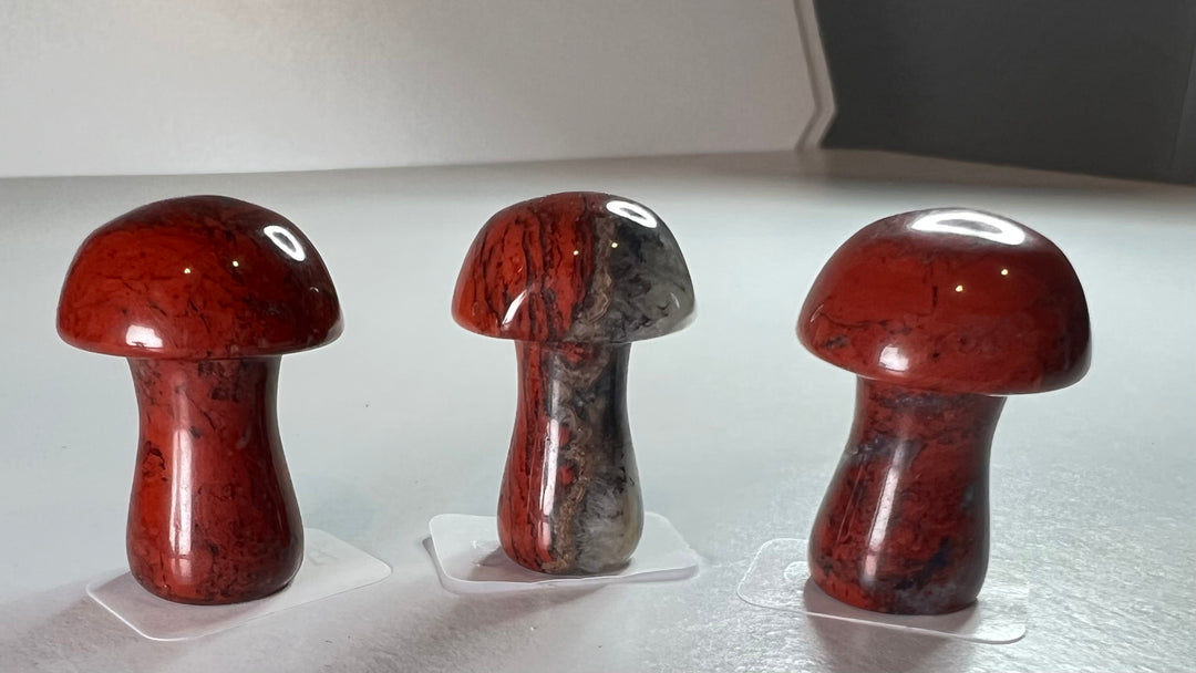 Mushroom Red Jasper