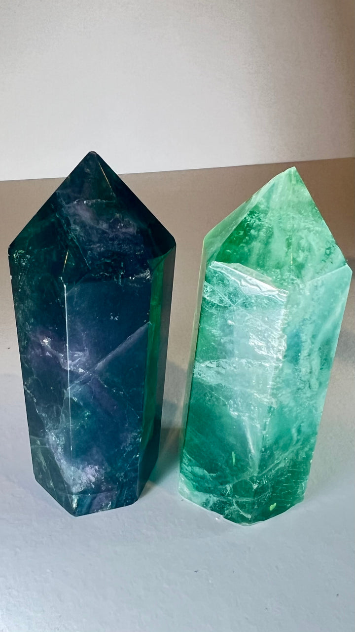 Fluorite Crystal Tower