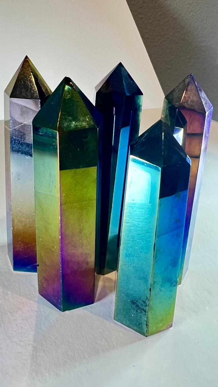 Rainbow Obsidian Towers